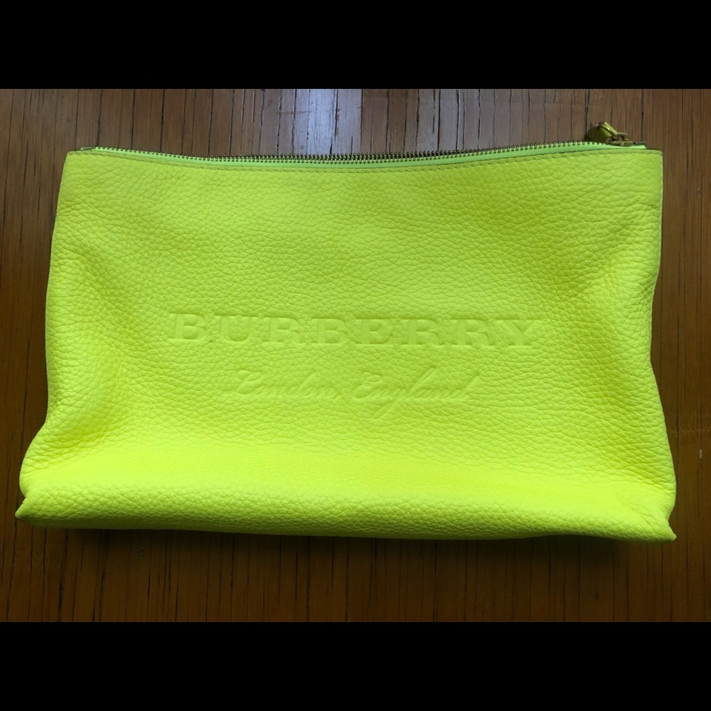 Burberry clutch - like new!